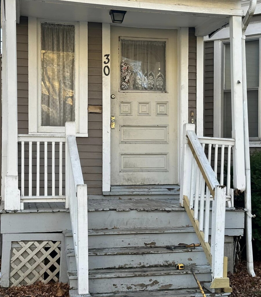 Complete Porch Rebuild - Before