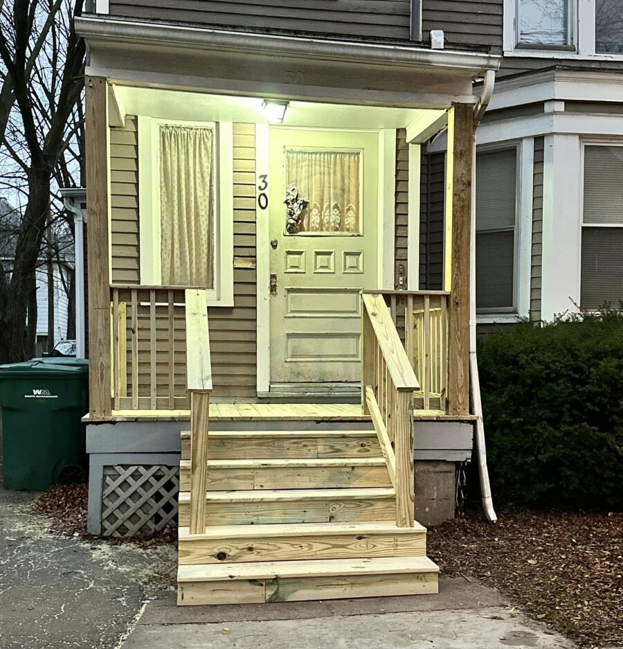 Complete Porch Rebuild - After